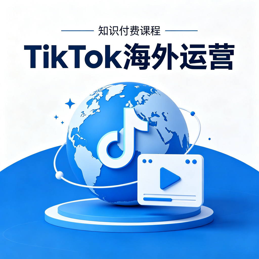 2026TikTok海外掘金实战课——养号SOP+爆款公式+选品测款+广告投流+Shop开店