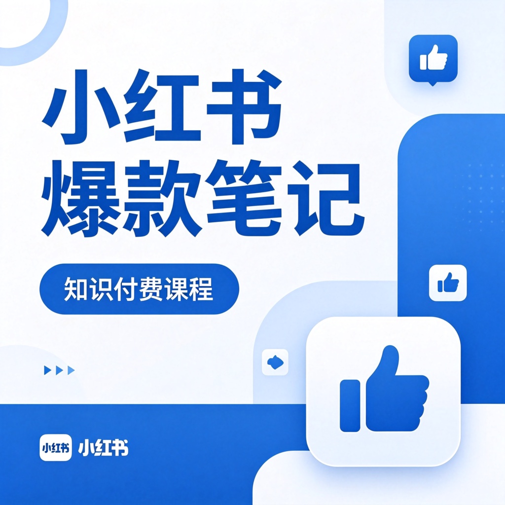 小红书爆款笔记运营实战课