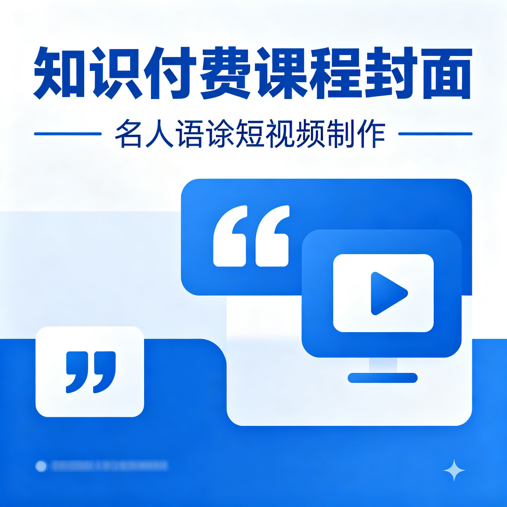 名人语录短视频制作教学：文案音频克隆剪辑，本地部署软件实操教程