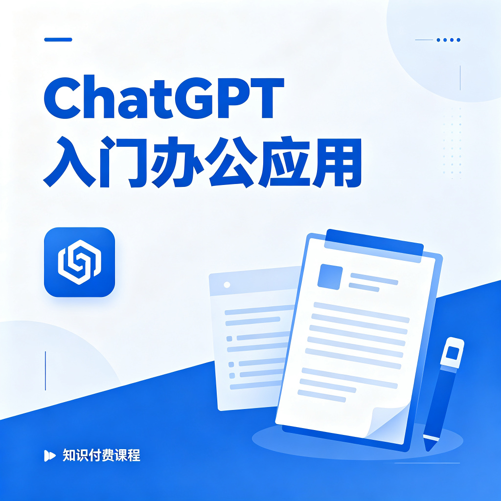 ChatGPT入门与办公应用
