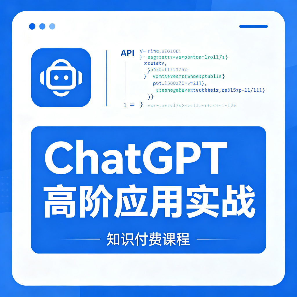 ChatGPT高阶应用实战