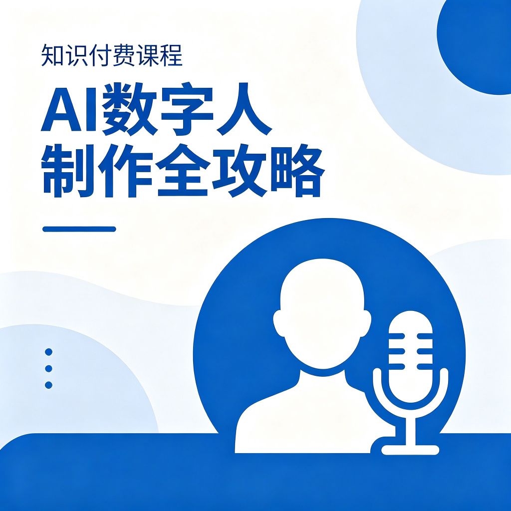 AI数字人制作全攻略
