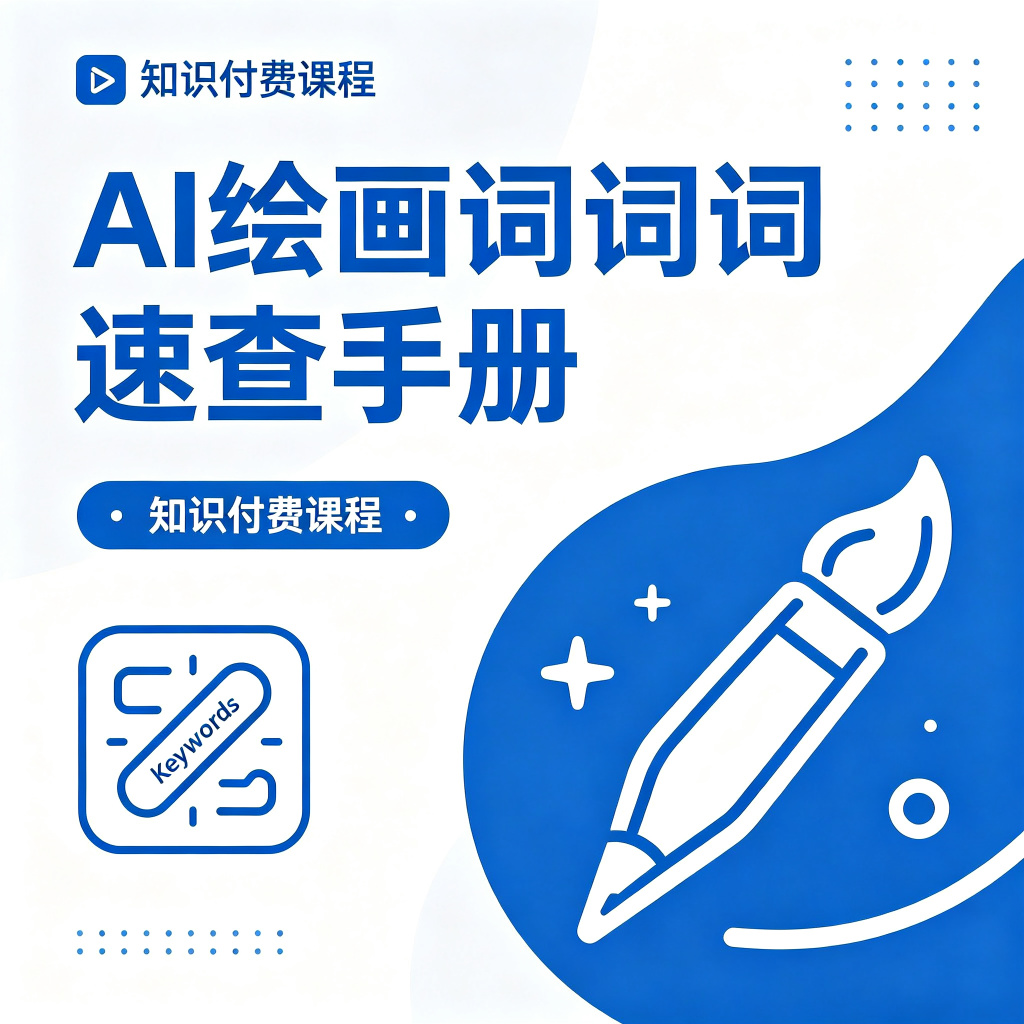 AI绘画提示词速查手册