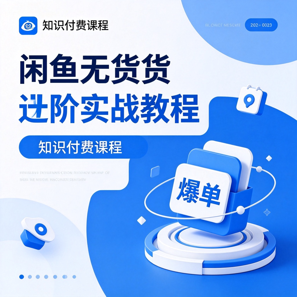 （19891期）闲鱼无货源从0到1实战教程——新店起步、五步循环选品、商品上架