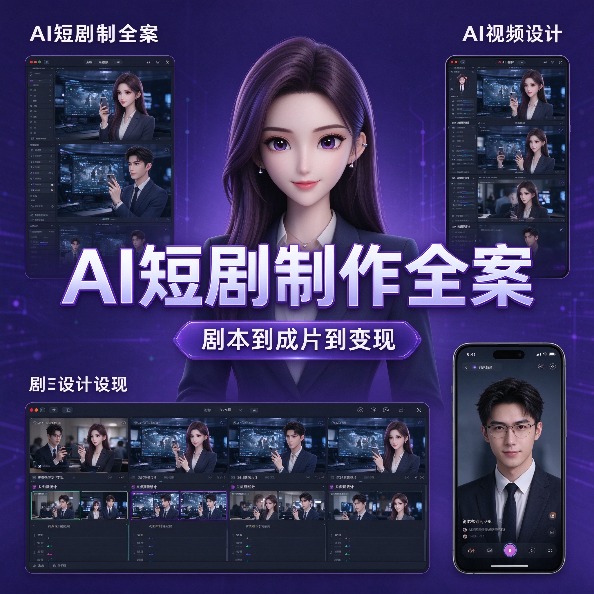 AI短剧制作全案教学