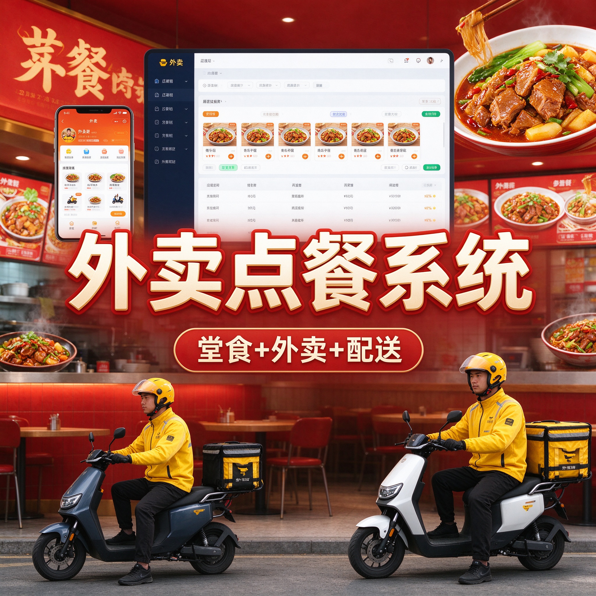 外卖点餐系统搭建
