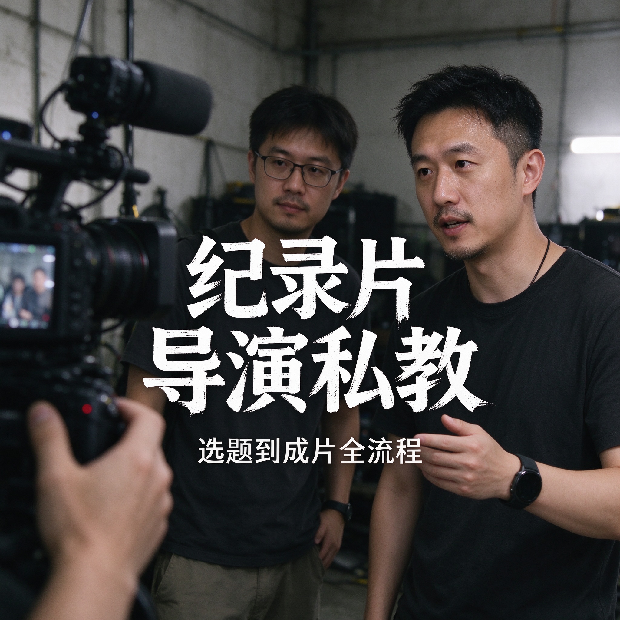 纪录片拍摄导演私教班