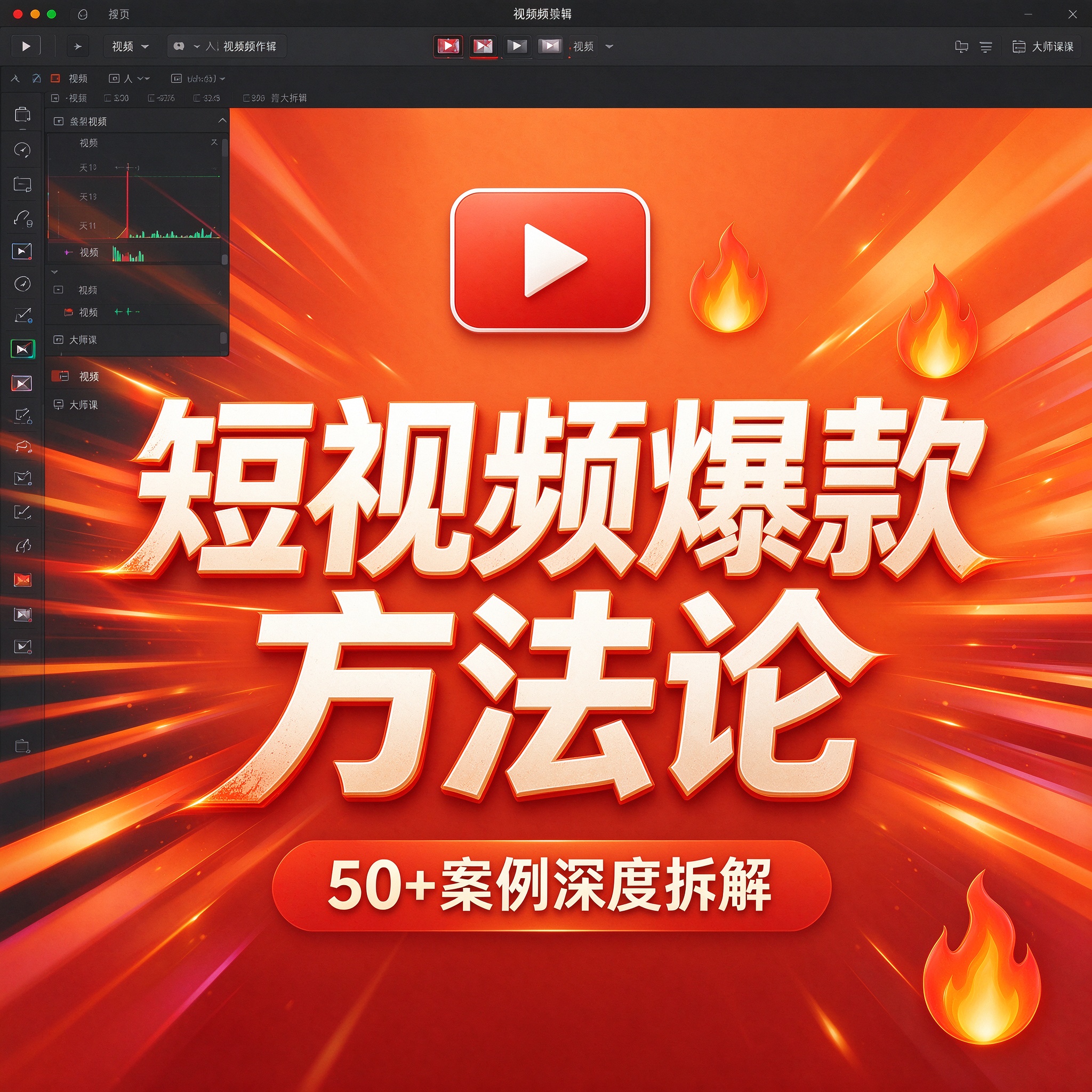 短视频爆款方法论大师课