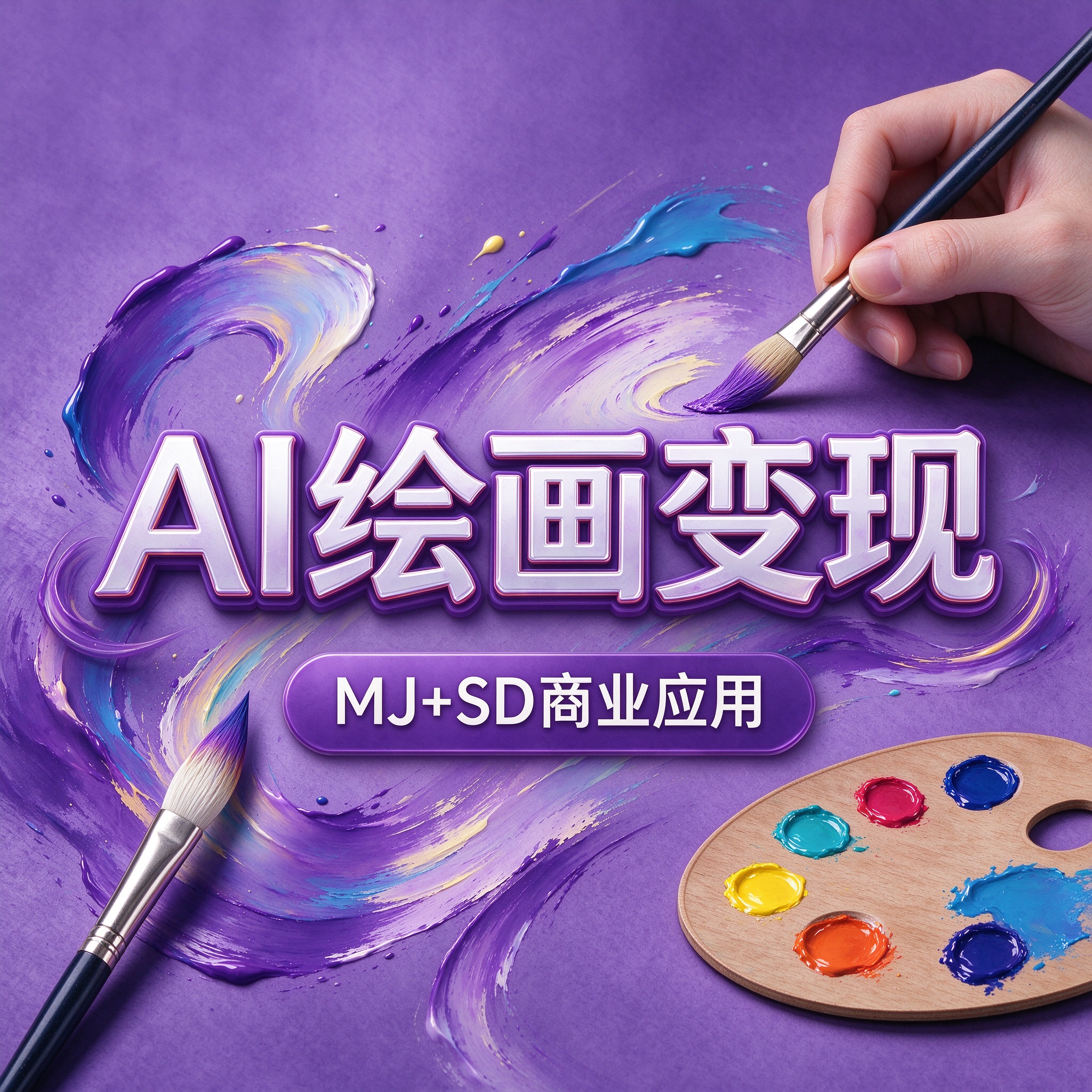 AI绘画商业变现实战班