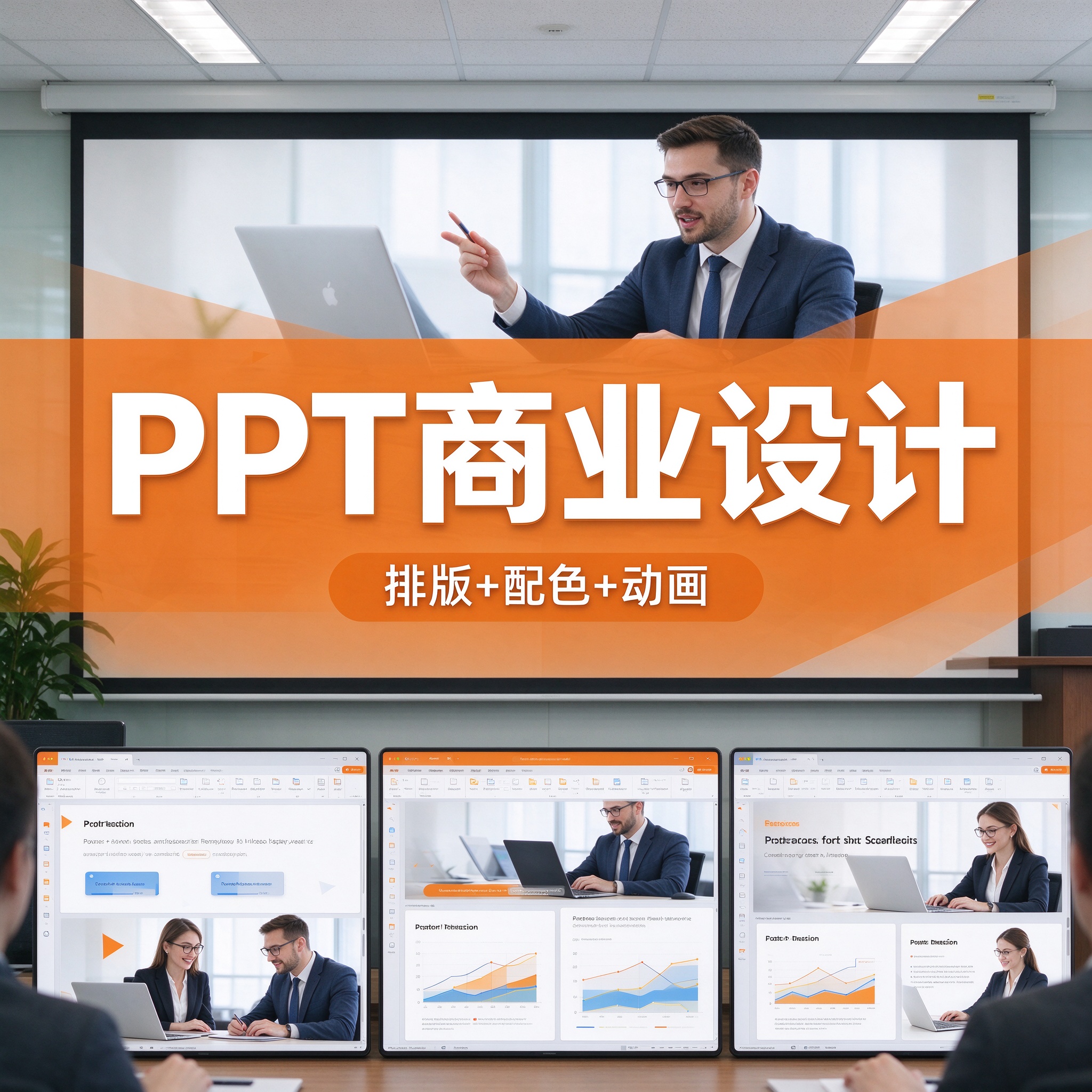 PPT商业演示设计私教